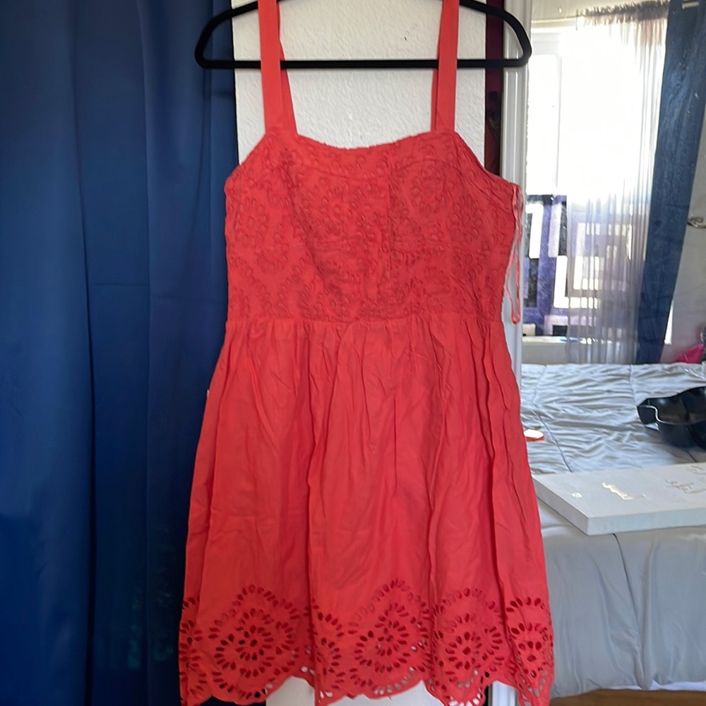 Beautiful orange dress